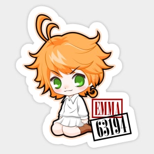 Chibi Emma Yakusoku no Neverland Sticker